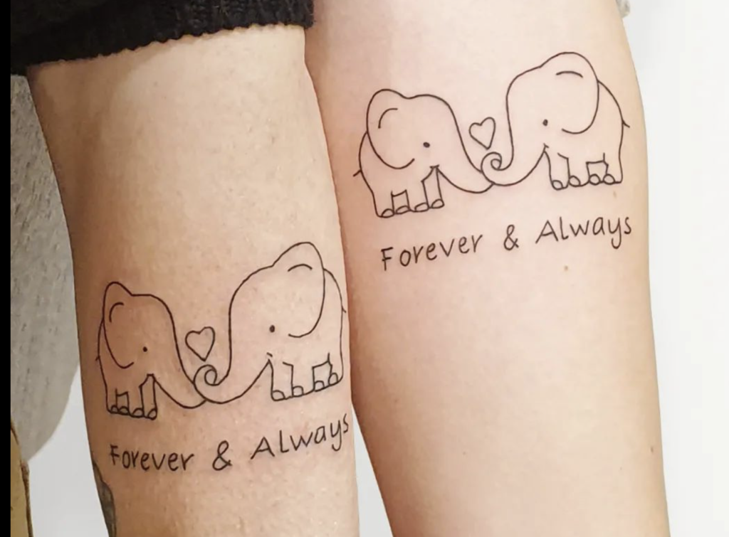 olifant tattoo fineline